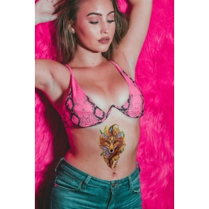 Geçici Tilki Dövme Tattoo