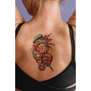 Geçici Yılan Dövme Tattoo