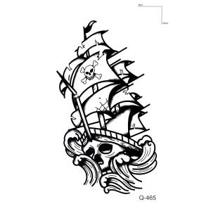 Gemi Mini Geçici Dövme Tattoo