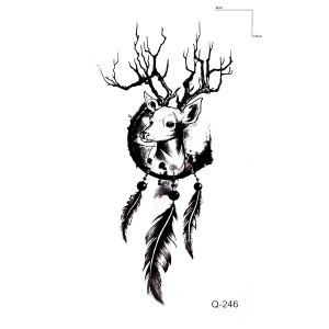 Geyik Mini Geçici Dövme Tattoo