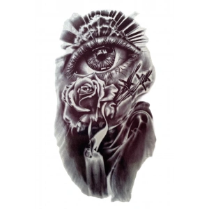 Göz Figürlü Geçici Dövme Tattoo