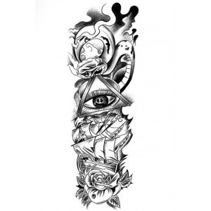 Göz Kol Dövme Geçici Tattoo