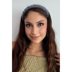 Gri Renk Peluş Taç