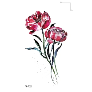 Gül Mini Geçici Dövme Tattoo