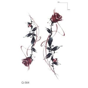 Gül Mini Geçici Dövme Tattoo