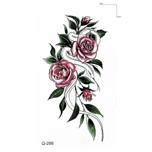 Gül Mini Geçici Dövme Tattoo