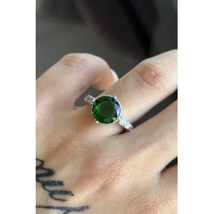 Gümüş Renk  Ayarlanabilir Çelik Yüzük