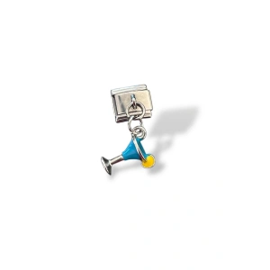 Gümüş Renk Bardak Figürlü Çelik Nomination Charm (Tek)