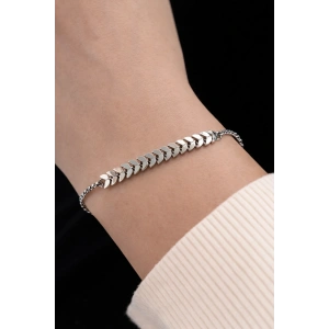 Gümüş Renk Çelik Bileklik (Unisex)