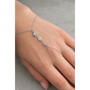 Gümüş Renk Karışık Figürlü Çelik Şahmeran