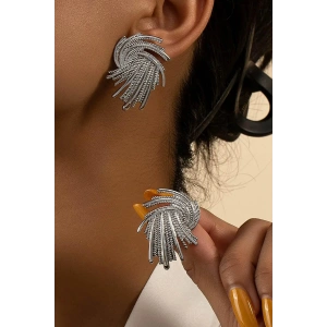 Gümüş Renk Küpe (Çift)