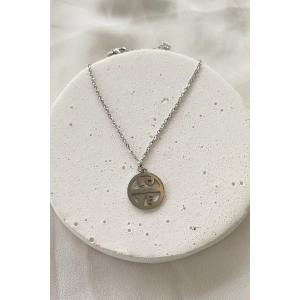 Gümüş Renk Love Yazılı Çelik Halhal