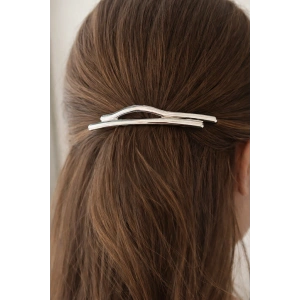 Gümüş Renk Metal Tarak Toka