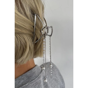 Gümüş Renk Sallantılı Metal Mandal Toka