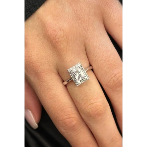 Gümüş Renk Taş Detaylı Ayarlanabilir Yüzük