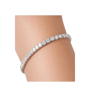 Gümüş Renk Taşlı Su Yolu Bileklik