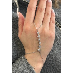 Gümüş Renk Yıldız Figürlü Çelik Şahmeran