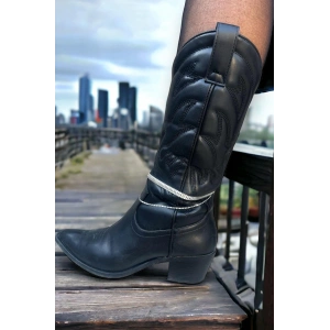 Gümüş Renk Zincirli Ayakkabı/Çizme Halhalı