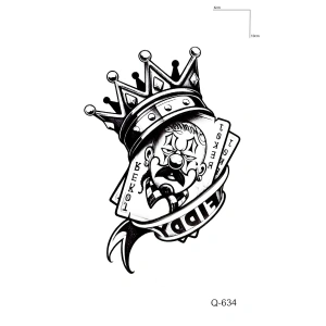 Joker Mini Geçici Dövme Tattoo