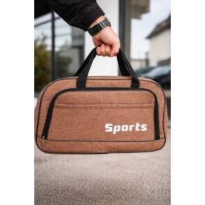 Kahve Renk Büyük Boy El Çantası/ Seyahat Çantası