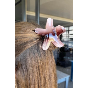 Kahve Renk Deniz Yıldızı Figürlü Mandal Toka