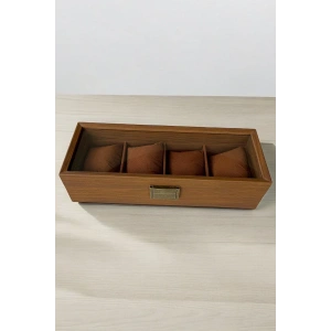 Kahve Renk Takı/Saat Organizeri