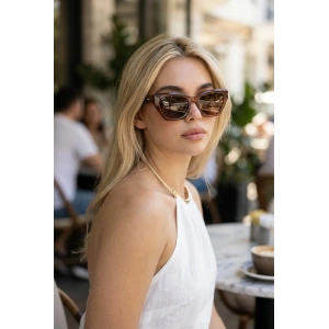 Kahverengi Kadın Güneş Gözlük