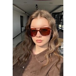 Kahverengi Kadın Güneş Gözlük