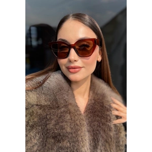 Kahverengi Kadın Güneş Gözlük