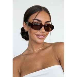 Kahverengi Kadın Güneş Gözlük
