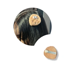 Kahverengi Kurabiye Figürlü Yan Toka