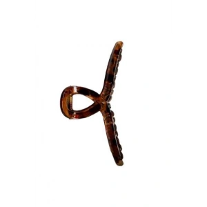 Kahverengi Leopar Desenli Mandal Toka