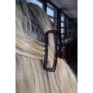 Kahverengi Leopar Desenli Mandal Toka