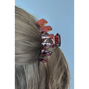 Kahverengi Leopar Desenli Mandal Toka