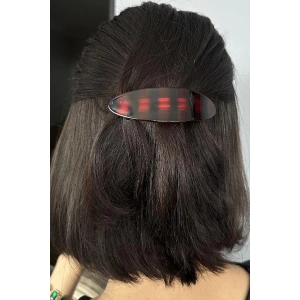 Kahverengi Leopar Desenli Otomat Toka