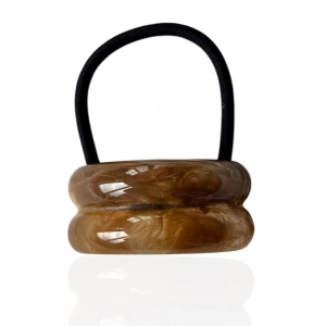 Kahverengi Mermer Görünümlü Lastik Toka