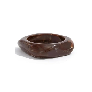 Kahverengi Renk Kemik Mika Bileklik