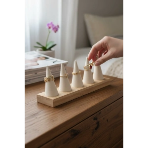 Kahverengi Takı/Yüzük Standı