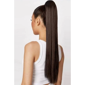 Kahverengi Tokalı At Kuyruğu Saç (Duygu)