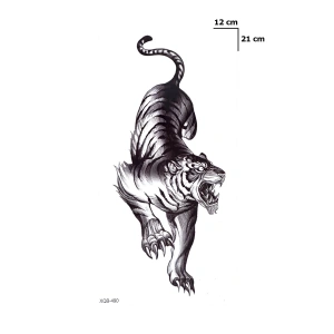 Kaplan Dövme Geçici Tattoo