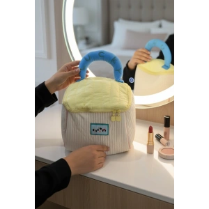 Karikatür Desen Seyahat Makyaj Çantası