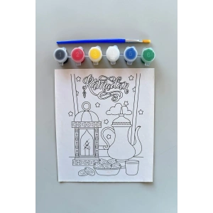 Karışık Desenli Boyama Seti