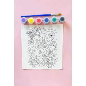 Karışık Desenli Boyama Seti