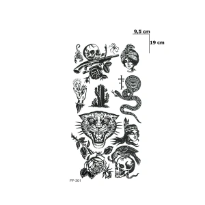 Karışık Dövme Geçici Tattoo