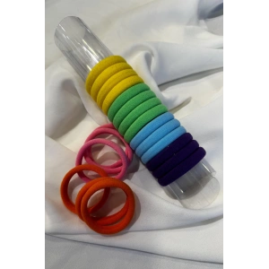 Karışık Renk 20li Lastik Toka Set