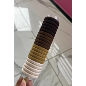 Karışık Renk 20li Lastik Toka Set