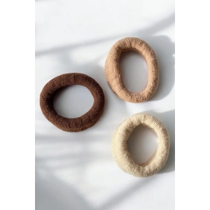 Karışık Renk 3lü Havlu Toka