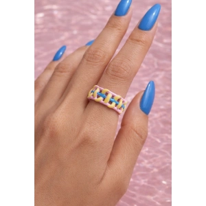 Karışık Renk Ayarlanabilir Yüzük