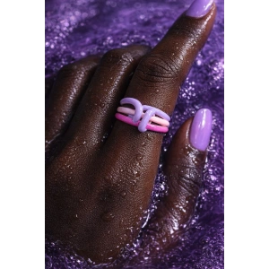 Karışık Renk Ayarlanabilir Yüzük