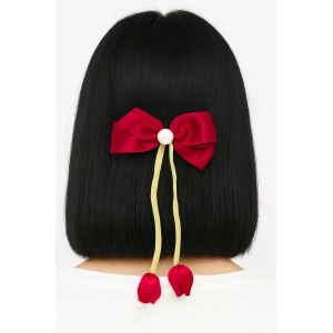 Karışık Renk Karışık Figürlü İnci Detaylı Otomat Toka